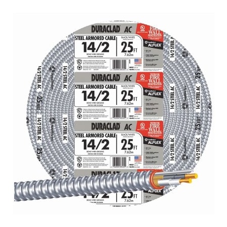 25' 142 Armored Cable